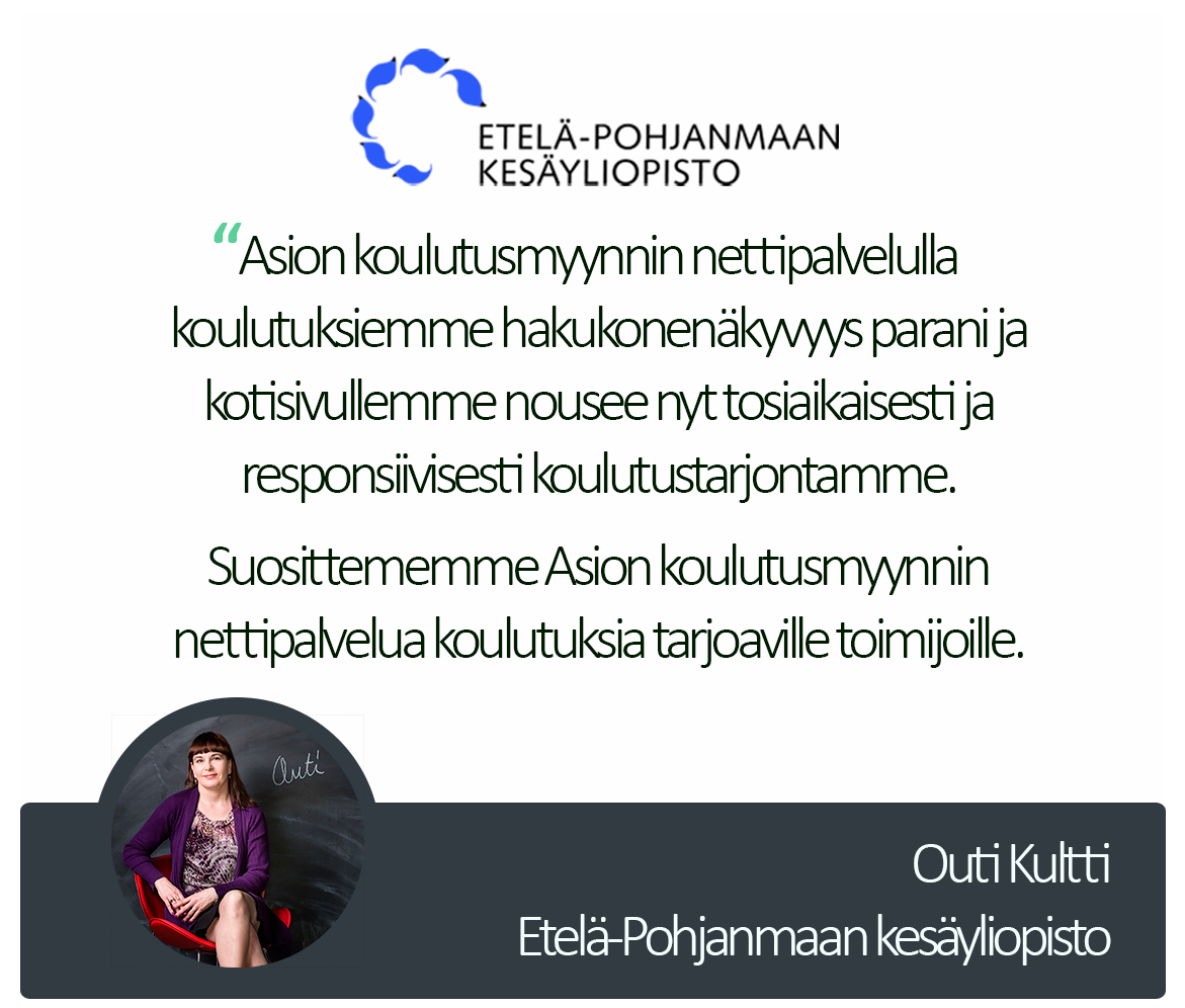 Etelä-Pohjanmaan Korkeakouluyhdistyksen sitaatti